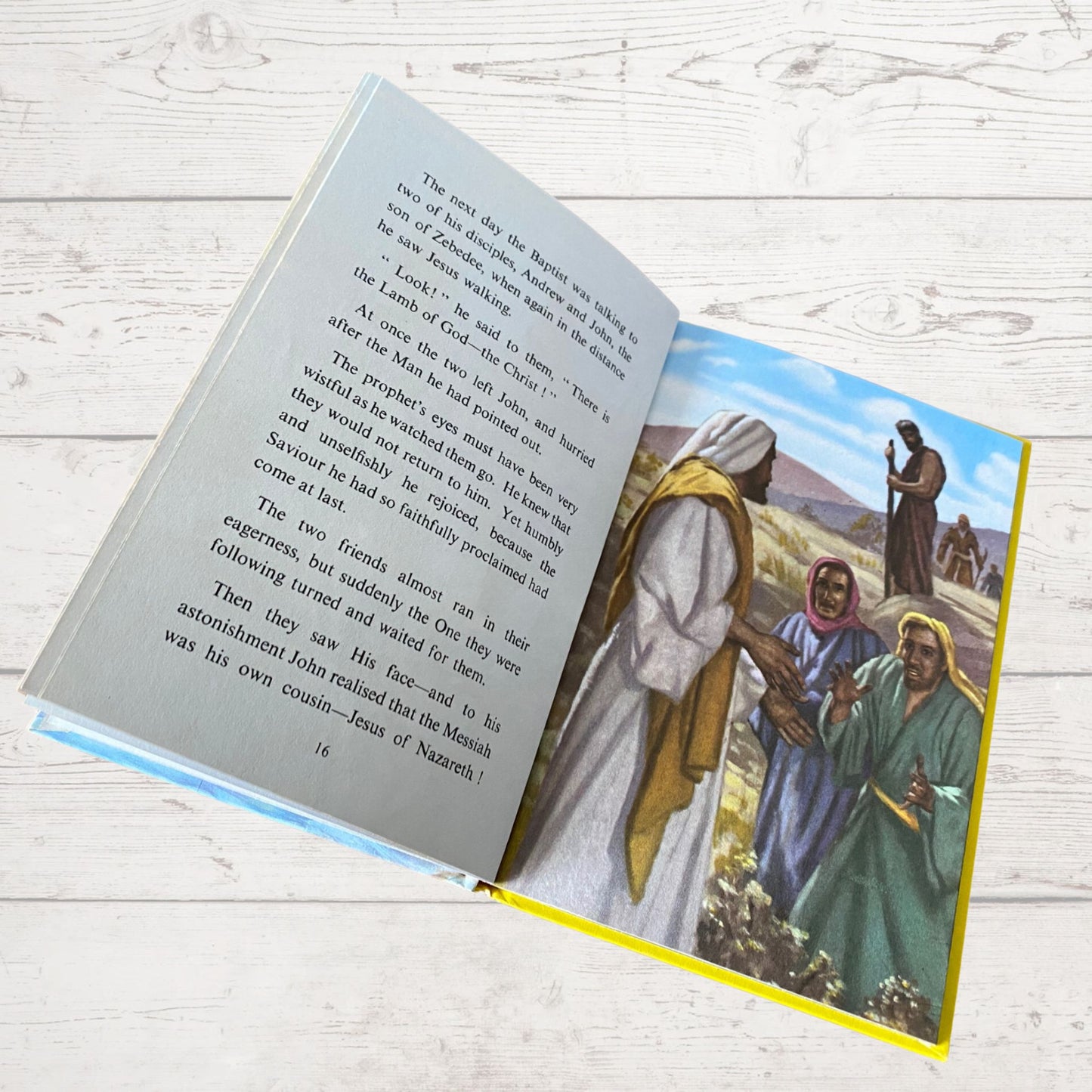 Vintage 1970s ladybird book, Jesus Calls his Disciples. Series 522