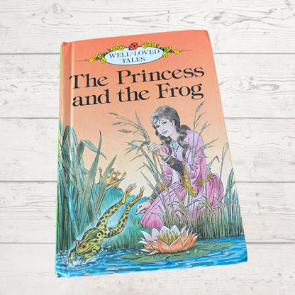 The Princess and the Frog : 80s Vintage Ladybird Book from the Well Loved Tales Series 606D - Nostalgic gift idea