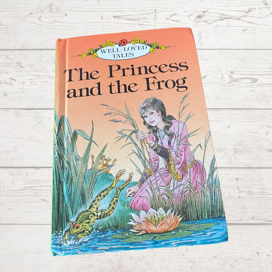 The Princess and the Frog : 80s Vintage Ladybird Book from the Well Loved Tales Series 606D - Nostalgic gift idea