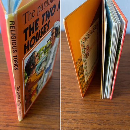 Vintage 1970s ladybird book, The Parable of The Two New Houses . Series 606A