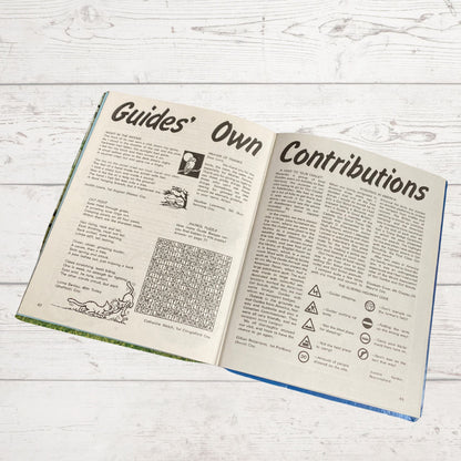 Vintage Girl Guide annual 1981. Great nostalgic gift idea