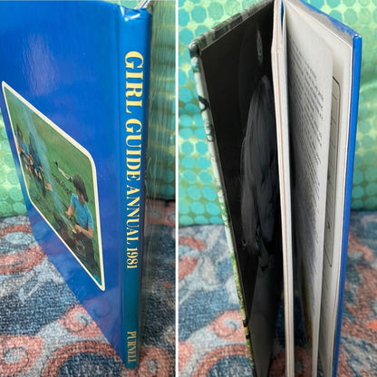 Vintage Girl Guide annual 1981. Great nostalgic gift idea