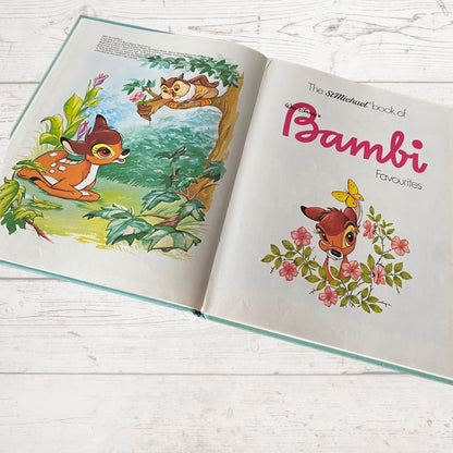 The St Michael book  of Bambi Favourites. Hardback picture story  book, 1978 . Great gift idea