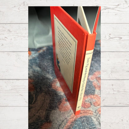 Vintage Hardback: The Adventures of Sam Pig - Sam Pig and the Hurdy-Gurdy Man  by Alison Uttley, Illustrated by Graham Percy