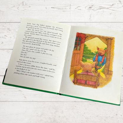 Vintage Hardback: The Adventures of Sam Pig - Sam Pig and his Fiddle by Alison Uttley, Illustrated by Graham Percy