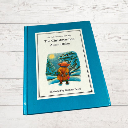 Vintage Hardback: The Adventures of Sam Pig - The Christmas Box by Alison Uttley, Illustrated by Graham Percy