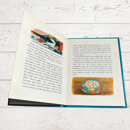 Vintage Hardback: The Adventures of Sam Pig - The Christmas Box by Alison Uttley, Illustrated by Graham Percy