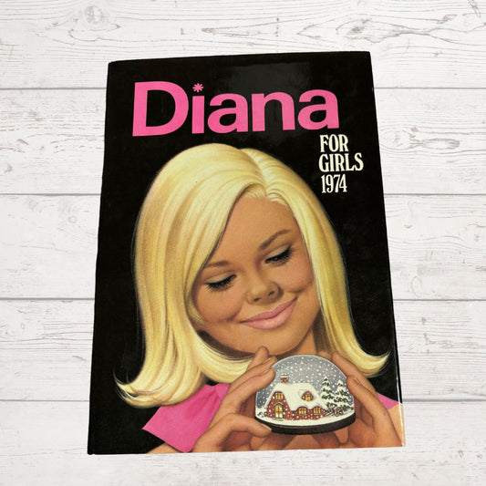 Vintage Diana Annual 1974, full of fiction, fashion, fun and nostalgia. Great gift idea