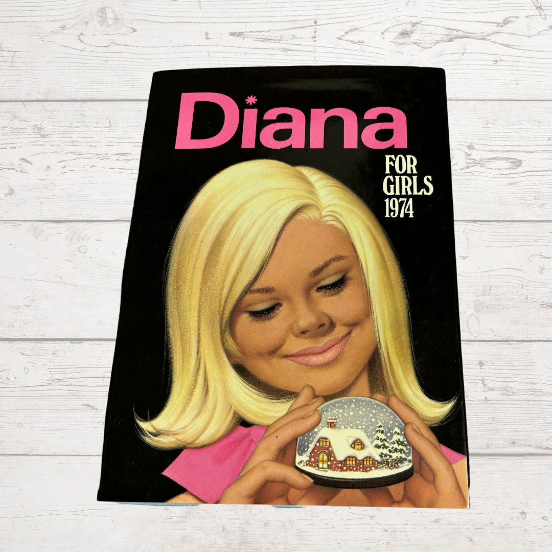 Vintage Diana Annual 1974, full of fiction, fashion, fun and nostalgia. Great gift idea