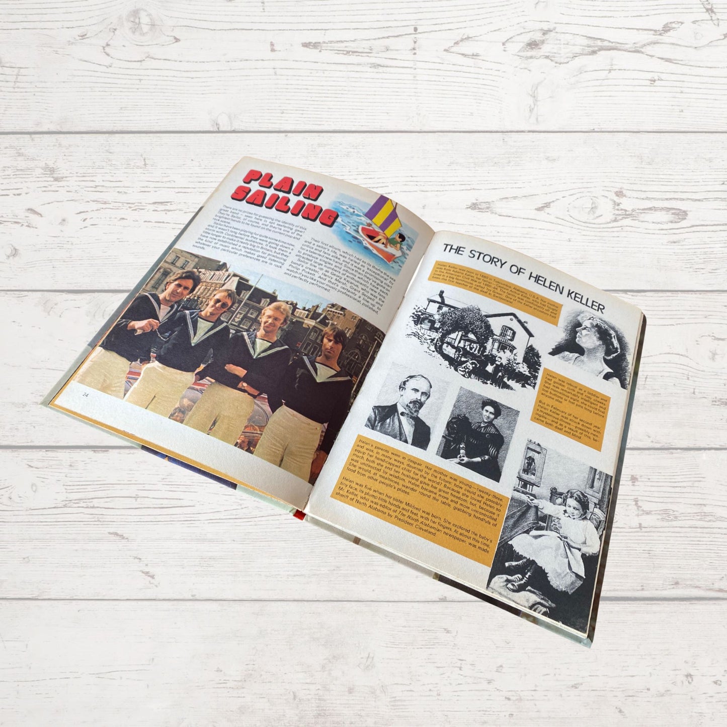 Vintage Schoolgirls’ Annual 1978, full of fiction, fun, pop and beauty. Great gift idea