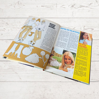 Vintage Schoolgirls’ Annual 1978, full of fiction, fun, pop and beauty. Great gift idea