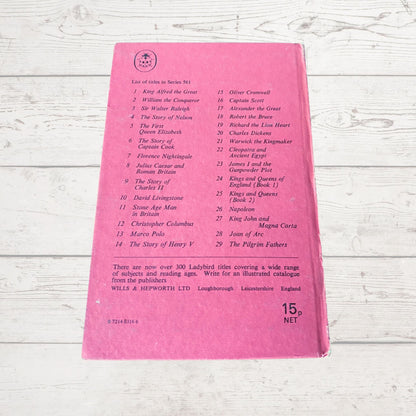 Vintage 1960s ladybird book, The Pilgrim Fathers,  Adventure from History. Series 561