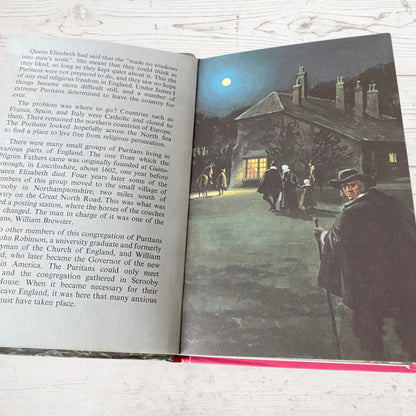 Vintage 1960s ladybird book, The Pilgrim Fathers,  Adventure from History. Series 561