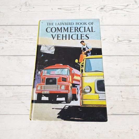 Vintage 1960s ladybird book, The Ladybird Book of Commercial Vehicles,  Series 584