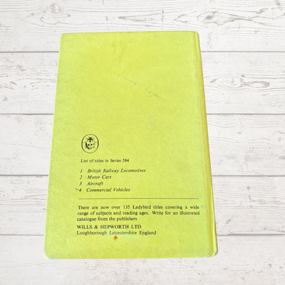 Vintage 1960s ladybird book, The Ladybird Book of Commercial Vehicles,  Series 584