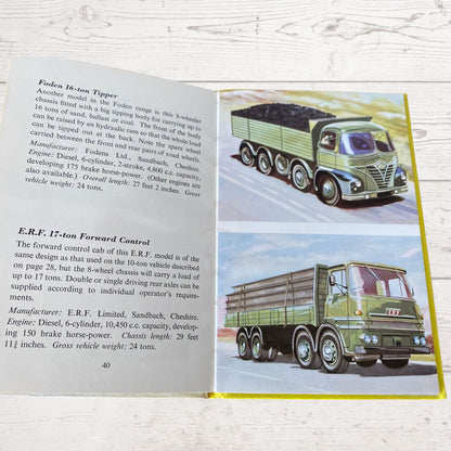Vintage 1960s ladybird book, The Ladybird Book of Commercial Vehicles,  Series 584