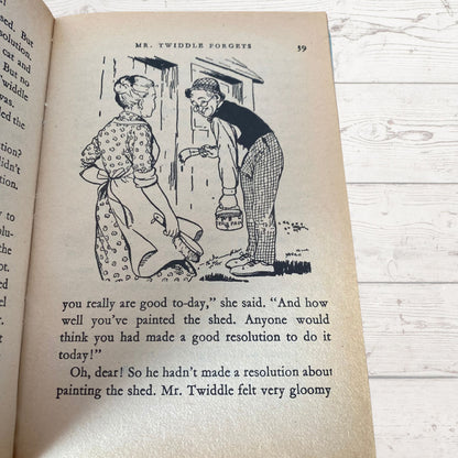 Vintage 1960s Dean & son Hardback Book by Enid Blyton - Well Really Mr Twiddle. Great nostalgic/ children’s gift idea