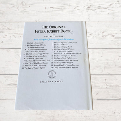 The Tale of Squirrel Nutkin. Vintage Beatrix Potter book. 1987 edition.