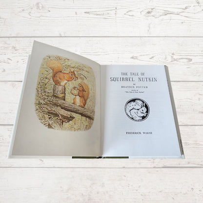 The Tale of Squirrel Nutkin. Vintage Beatrix Potter book. 1987 edition.