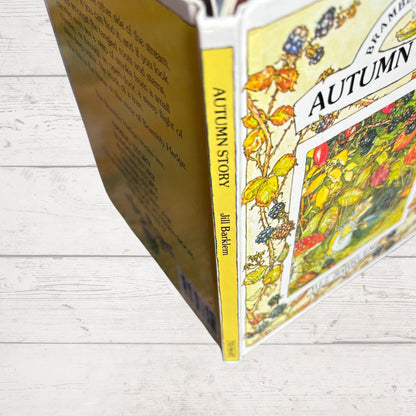 Brambly Hedge, Autumn Story  by Jill Barklem. 1995 edition. Vintage  children’s hardback picture book. Great gift idea