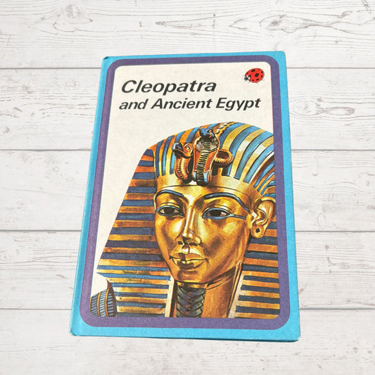 Vintage 1970s ladybird book, Cleopatra and Ancient Egypt. Series 561