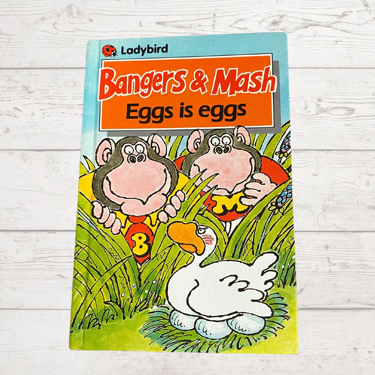 Bangers and Mash. Eggs is Eggs Vintage ladybird book. Series 8916. Great gift idea