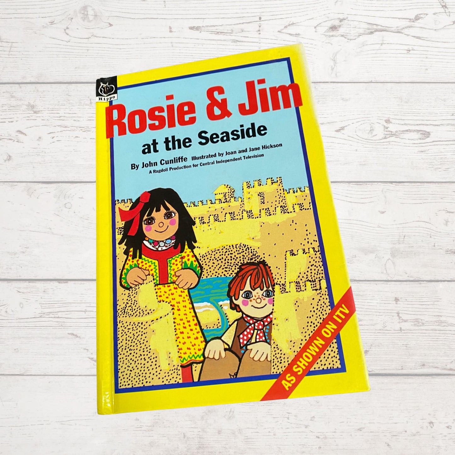 Rosie and Jim at the Seaside. Vintage Children’s book. Great gift idea