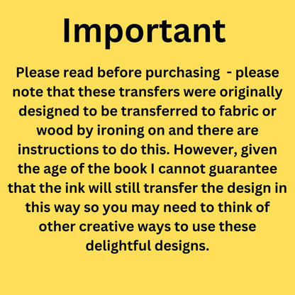 Vintage Dover Needlework Series Book. Teddy Bear Party and Holiday Iron- On Transfer Patterns