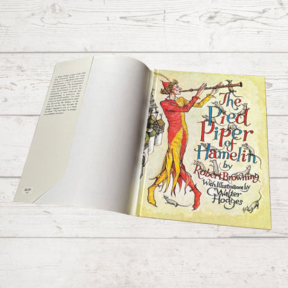 The Pied Piper of Hamelin by Robert Browning. Illustrated Hardback Vintage Book. Great Gift Idea