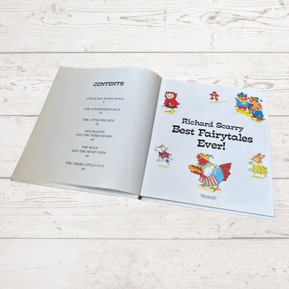 Richard Scarry. Best Fairytales Ever. Illustrated Hardback Vintage Children’s Book