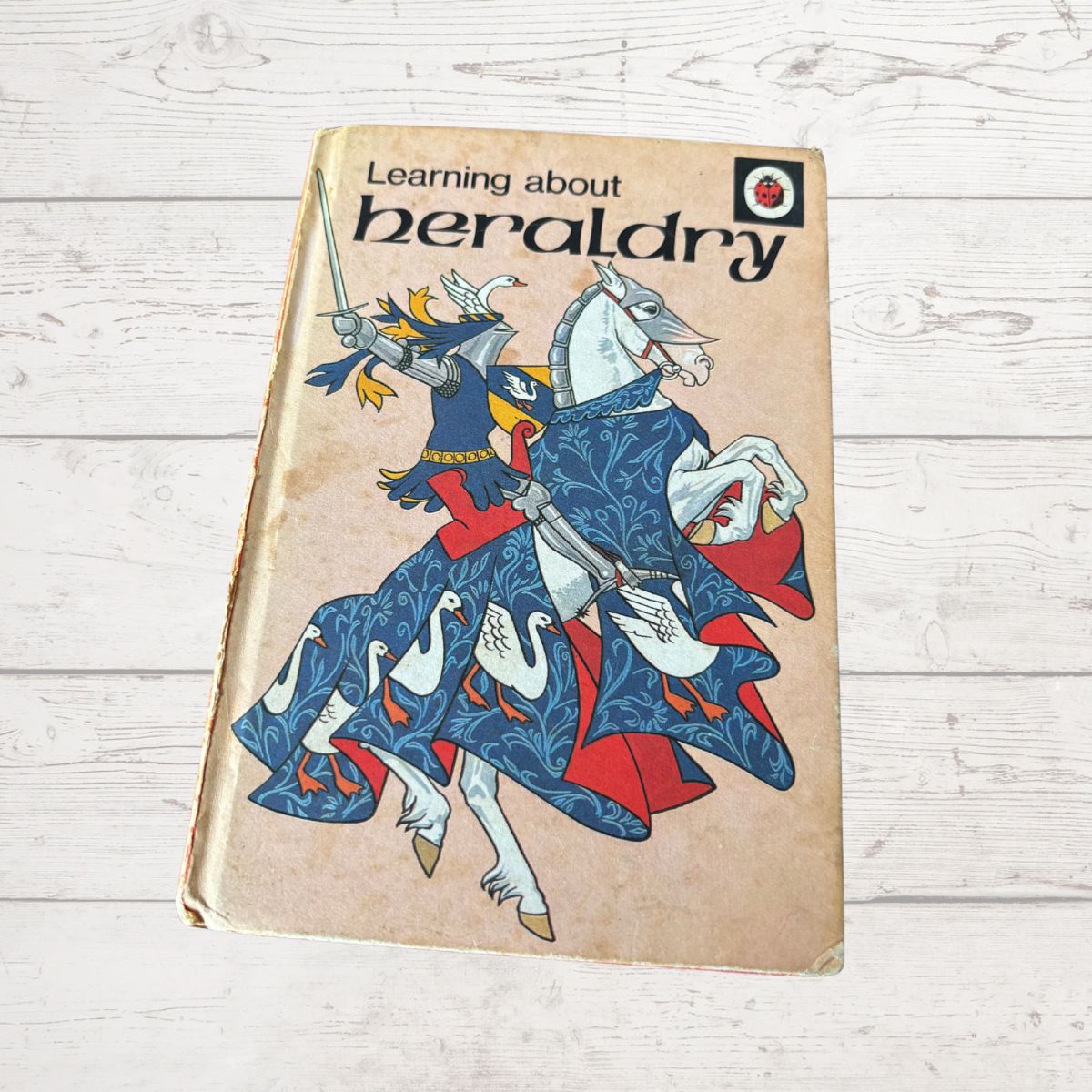 Learning about heraldry. Vintage ladybird book 