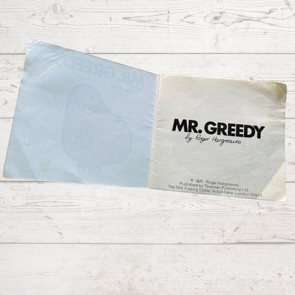 Mr Greedy by Roger Hargreaves