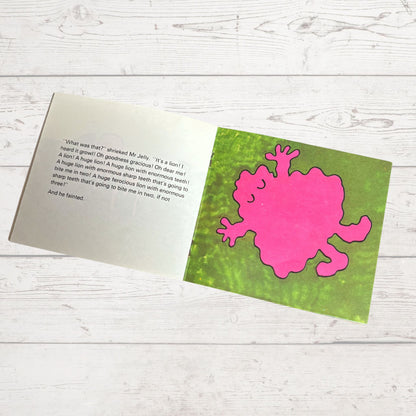 Original 1970s Mr Men Book, Mr Jelly by Roger Hargreaves. 1976. Great gift idea