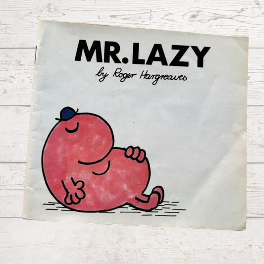 Mr Lazy book cover 