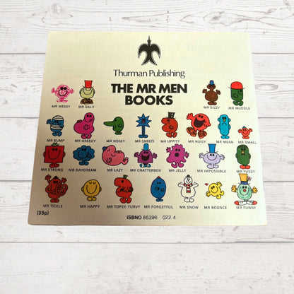Mr. Daydream  by Roger Hargreaves. Original 1970s The Mr Men series. 1972 edition.Great gift idea