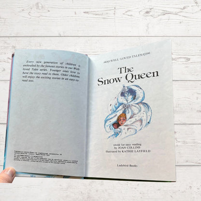 The Snow Queen. 80s Vintage Ladybird Book.  Series 606D - Nostalgic gift idea