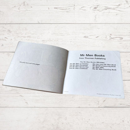 Mr. Grumpy by Roger Hargreaves. Original 1970s The Mr Men series.Great gift idea