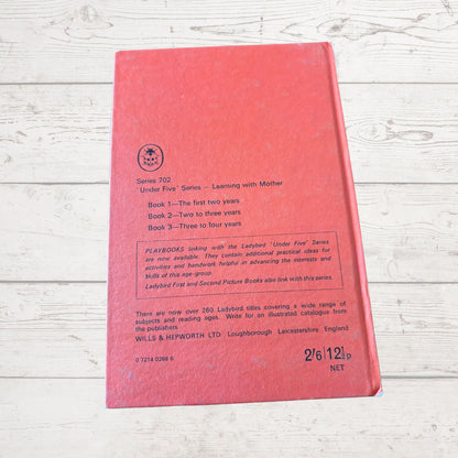 Learning with Mother. Book 3. Vintage 1970s Ladybird Book. Series 702 . Great Gift