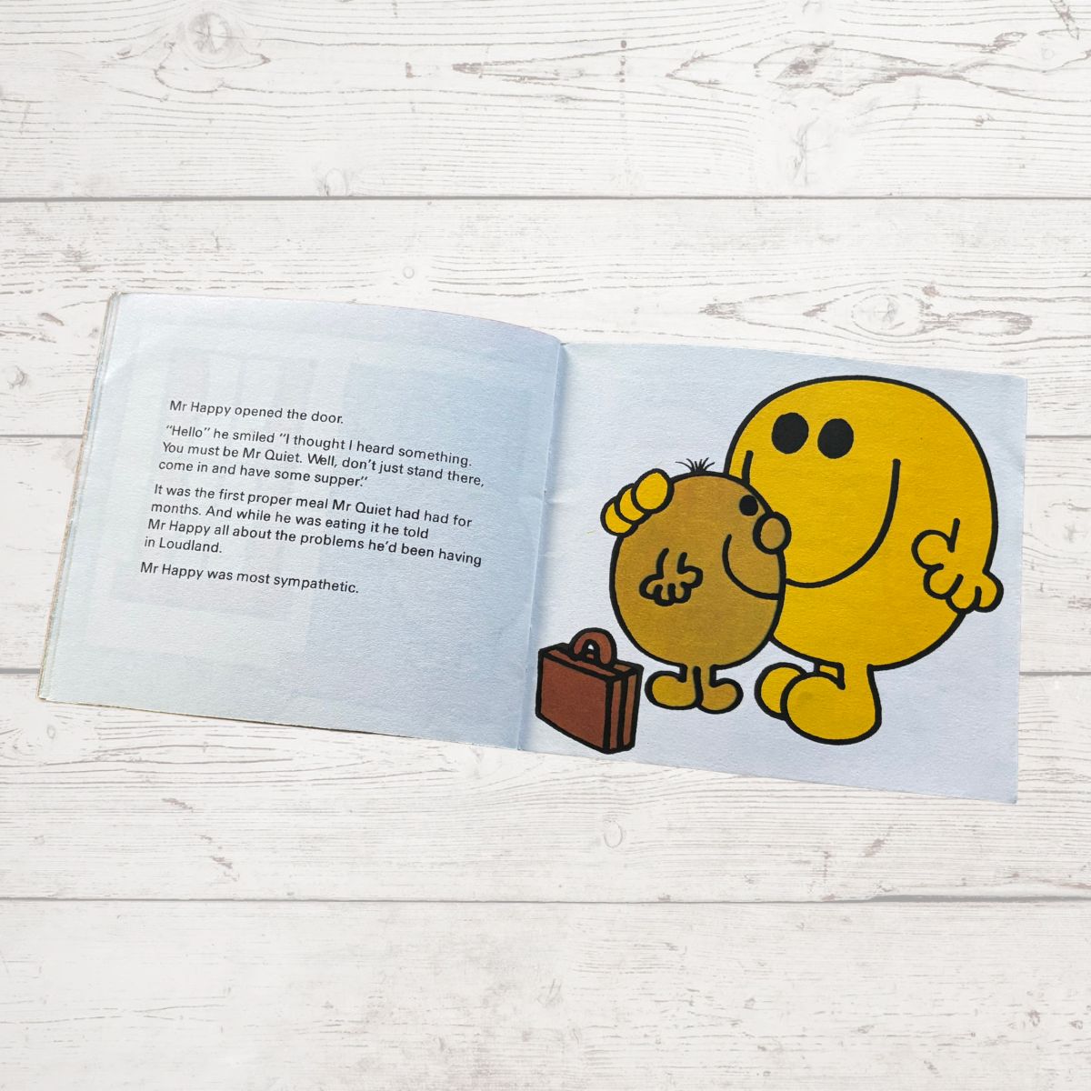 Mr. Quiet by Roger Hargreaves. Original 1970s The Mr Men series. 1978 edition.Great gift idea
