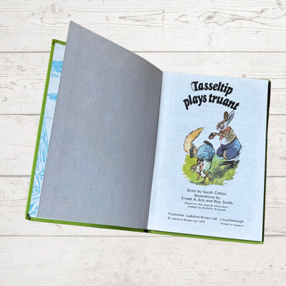 Tasseltip Plays Truant. 1970s Vintage Ladybird Book. Series 497. Great gift idea