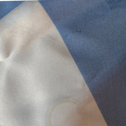 Stylish Blue, White, Gold and Pink Heraldic Style Large Square Vintage Scarf. Great Gift idea