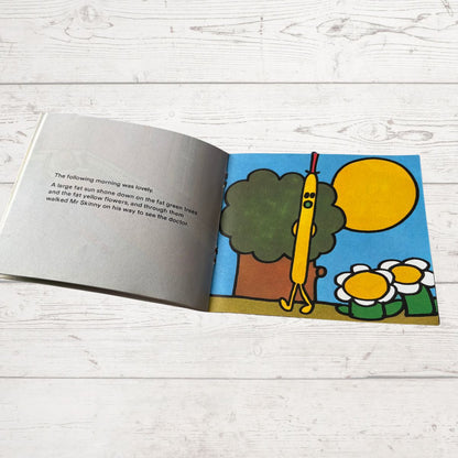 Mr. Skinny by  Roger Hargreaves. Original 1970s The Mr Men series. 1978 edition. Great Gift Idea