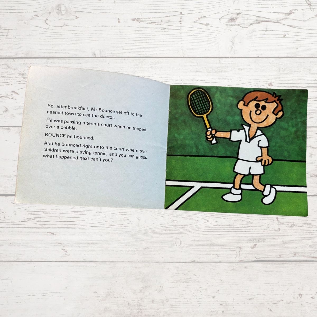 A picture of a cartoon tennis player 