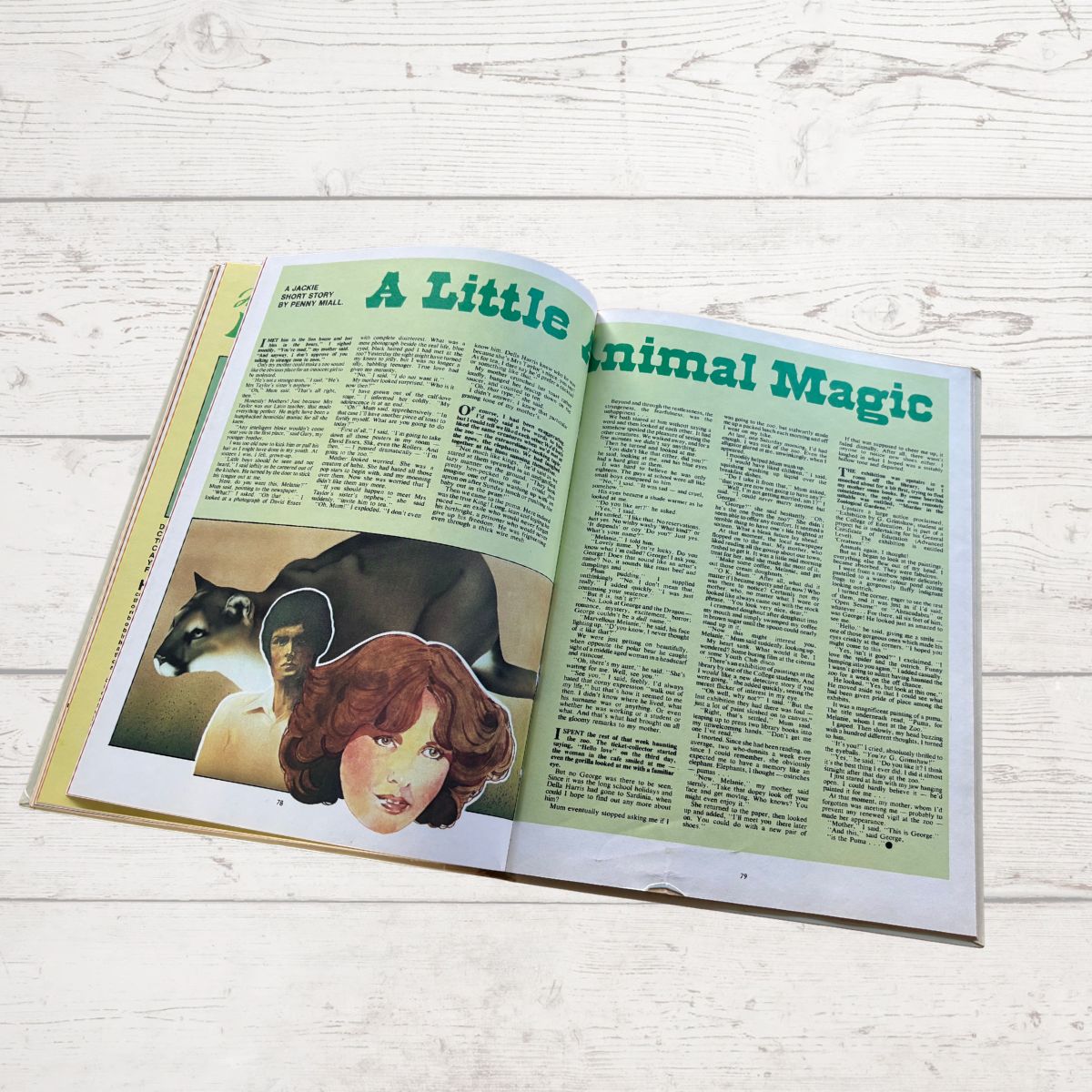 Vintage Jackie Annual 1977, full of fiction, fashion, fun and nostalgia. Great gift idea