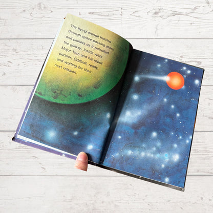 The Planet of the Elves. 80s Vintage Ladybird Book. Adventures of Major Tom. Great Gift Idea