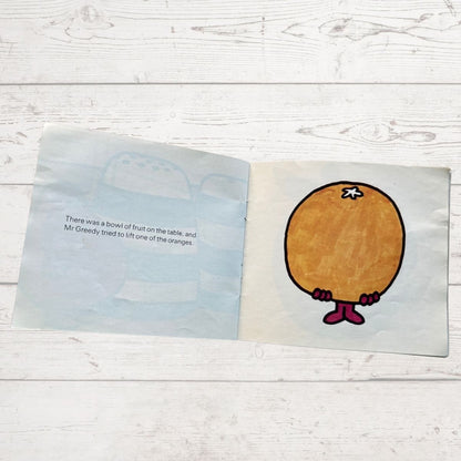 Mr Greedy was a very big orange 