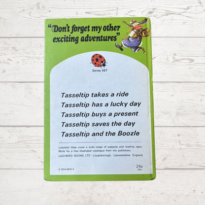 Tasseltip Plays Truant. 1970s Vintage Ladybird Book. Series 497. Great gift idea