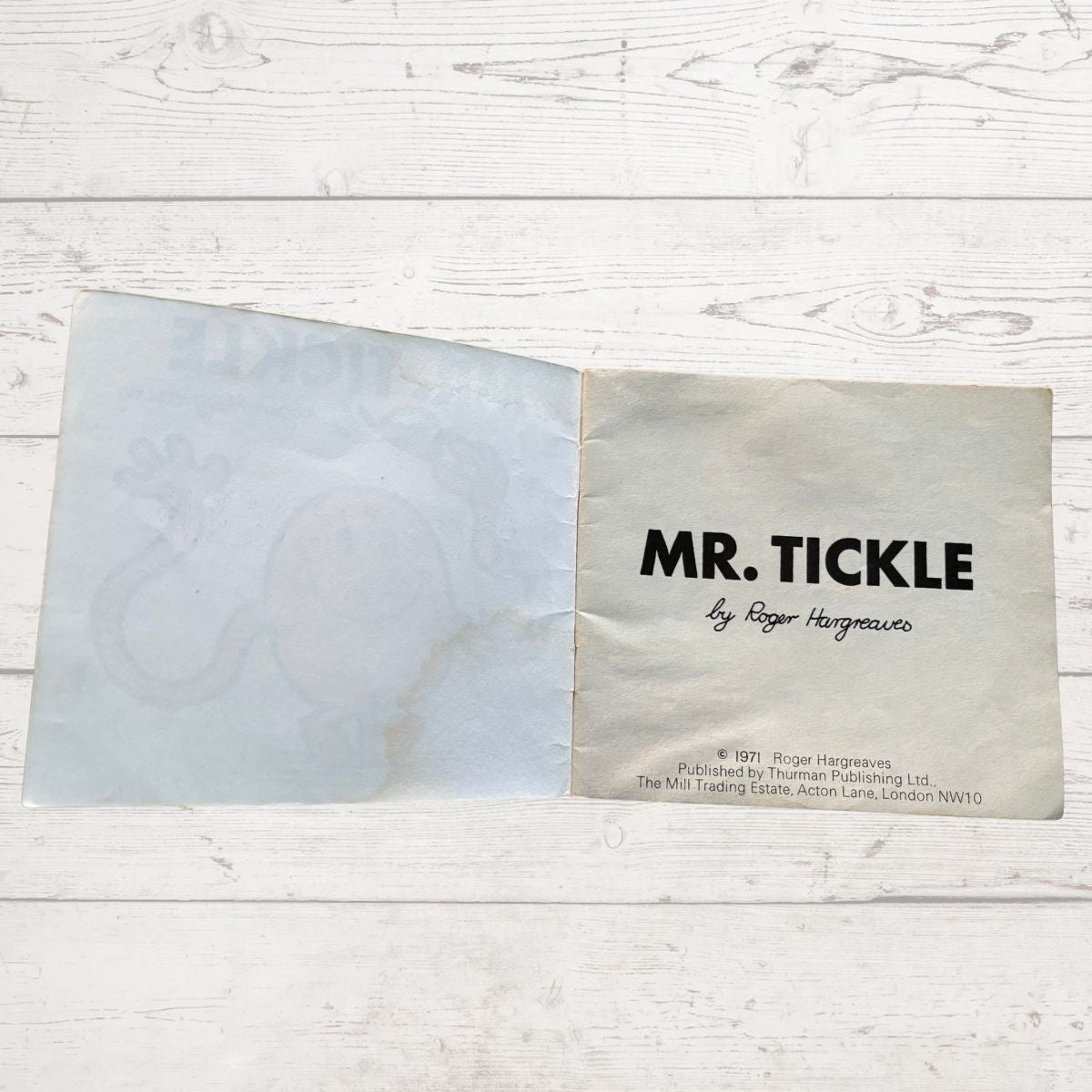 Mr Tickle by Roger Hargreaves text 