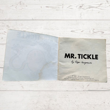 Mr Tickle by Roger Hargreaves text 
