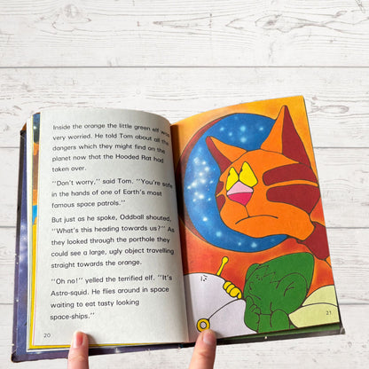 The Planet of the Elves. 80s Vintage Ladybird Book. Adventures of Major Tom. Great Gift Idea